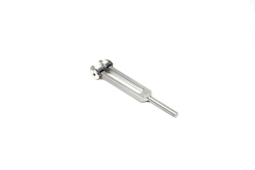 Medicinsk stämgaffel C-256 med dämpare aluminium 17cm
