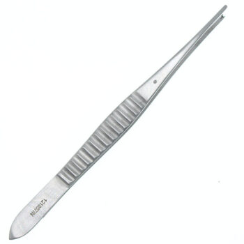 Pincett Gillies med klo 1x2 15cm