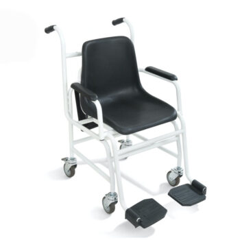 Stolvåg 250kg elektronisk 4 rörliga hjul gradering 100g Klass III