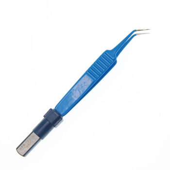 Pincett bipolär vinklad 0,25mm i spets längd 110mm