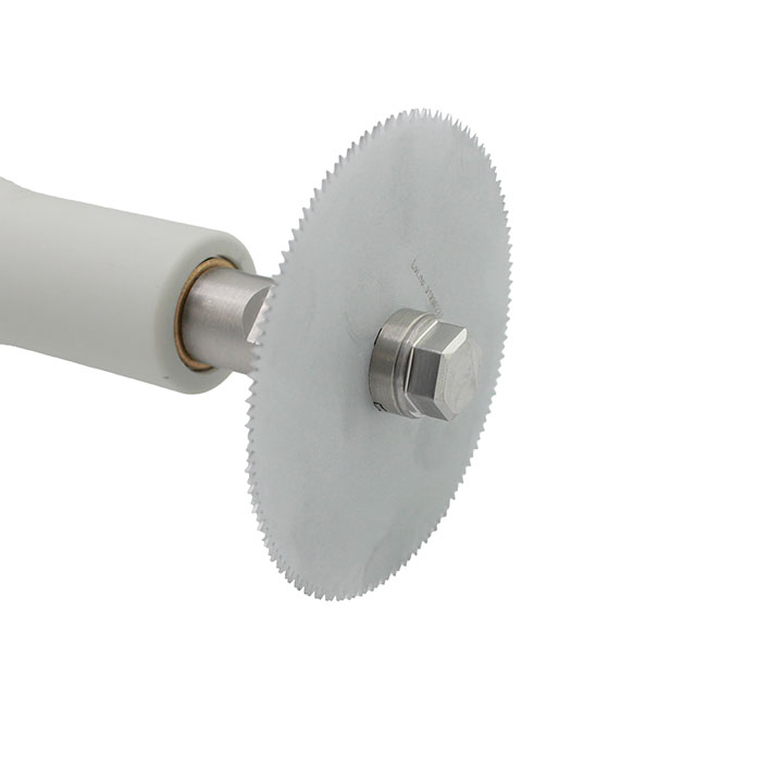 Gipssåg elektrisk komplett med 2 sågblad och nyckelset