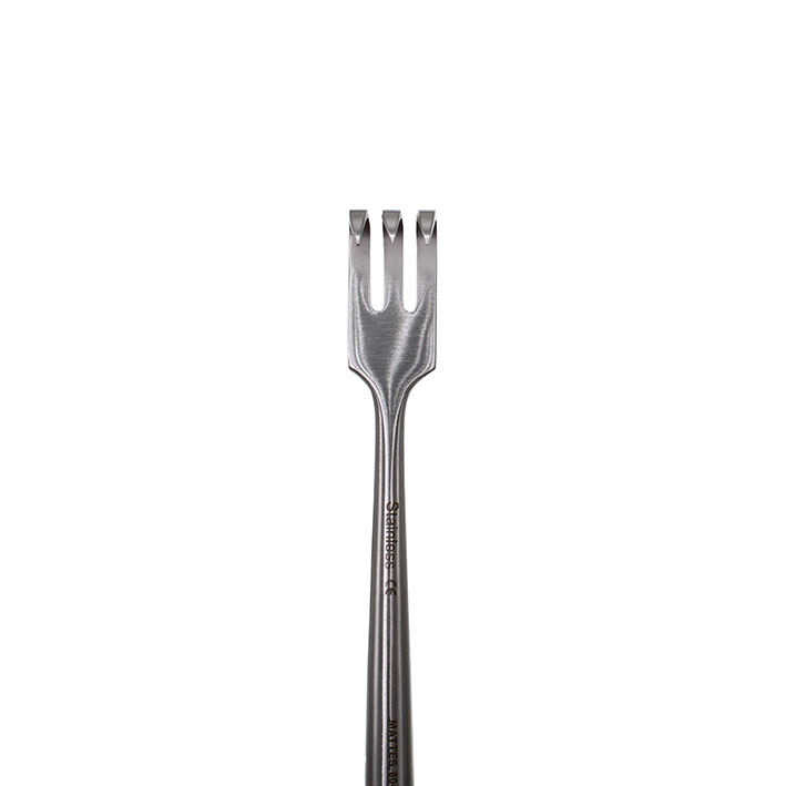 Sårhake Volkmann 3-kloig skarp 22cm