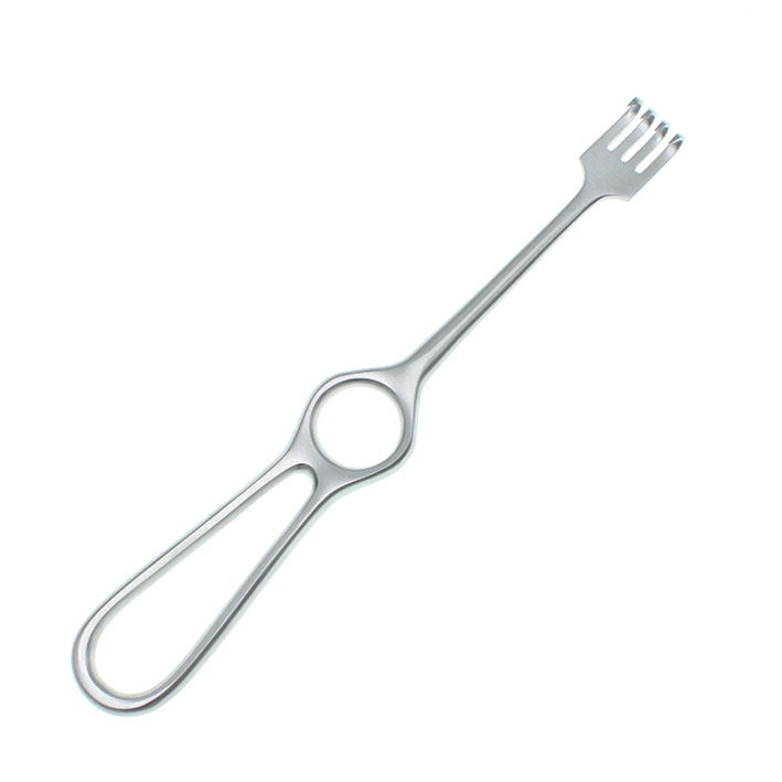Sårhake Volkmann 4-kloig skarp 22cm