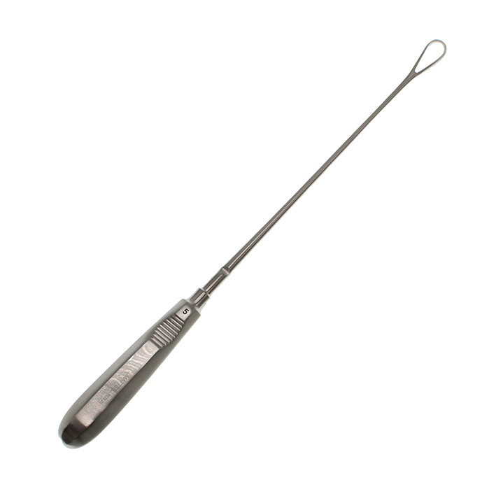 Uteruscurett Recamier trubbig/böjlig 31cm, 12mm