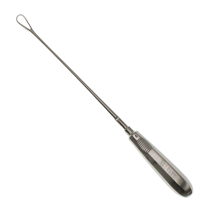 Uteruscurett Recamier trubbig/böjlig 31cm, 12mm