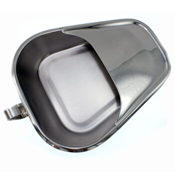 Bäcken stickbäcken frakturbäcken utan lock rostfri 320x240x65mm