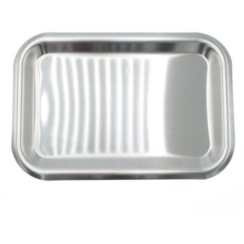 Instrumentbricka rostfri 180x120x10mm