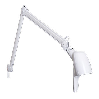 Sänglampa Carelite med bordsfäste vit 3000k LED