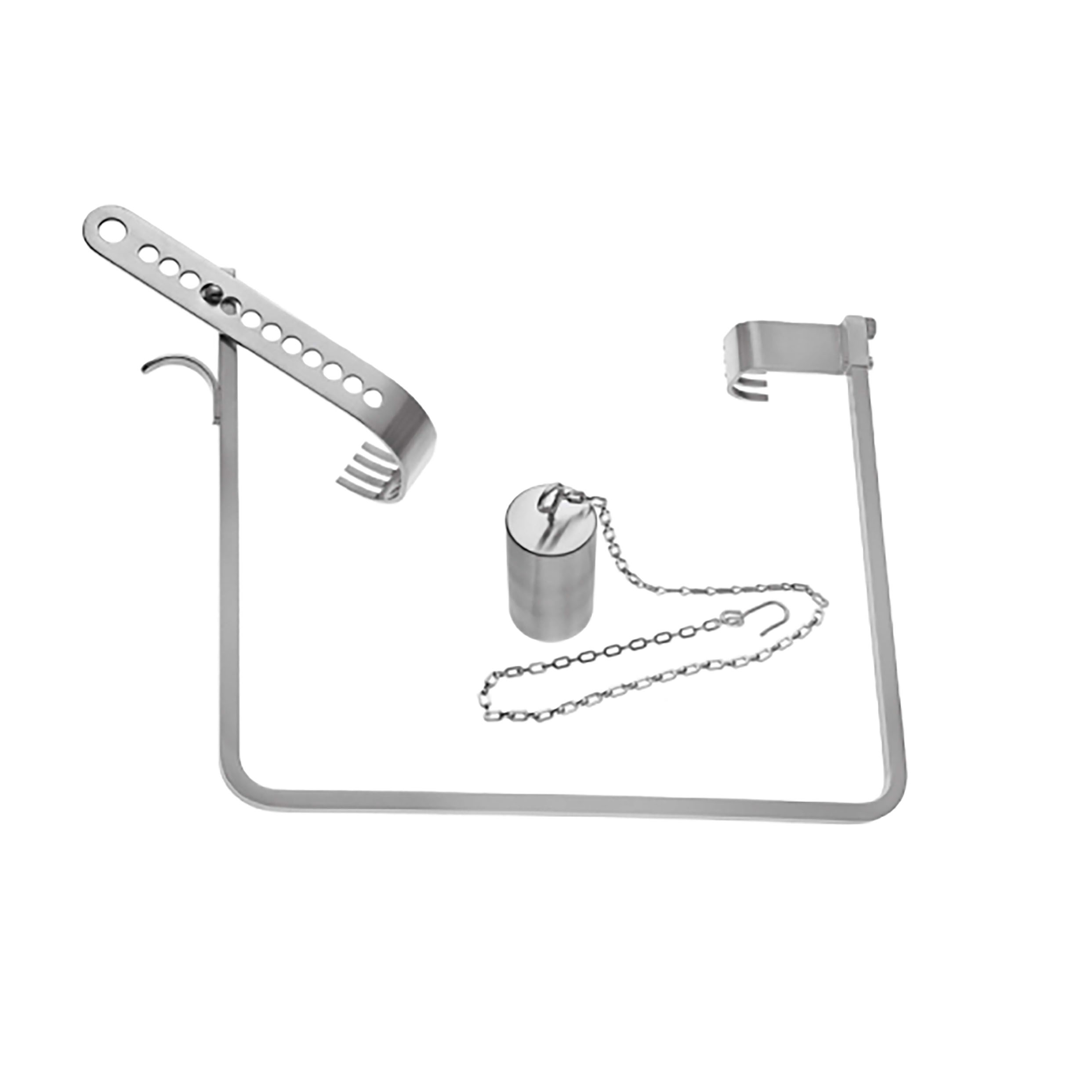 Charnley Hake komplett set med ram, vikt, kedja och 2 blad