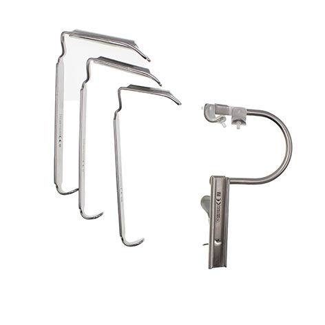 Munspärr Davis-Boyle ram höger, kit med ram och 3 spatlar