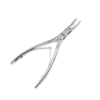 Gougetång Beyer dubbelledad böjd 3mm 18cm