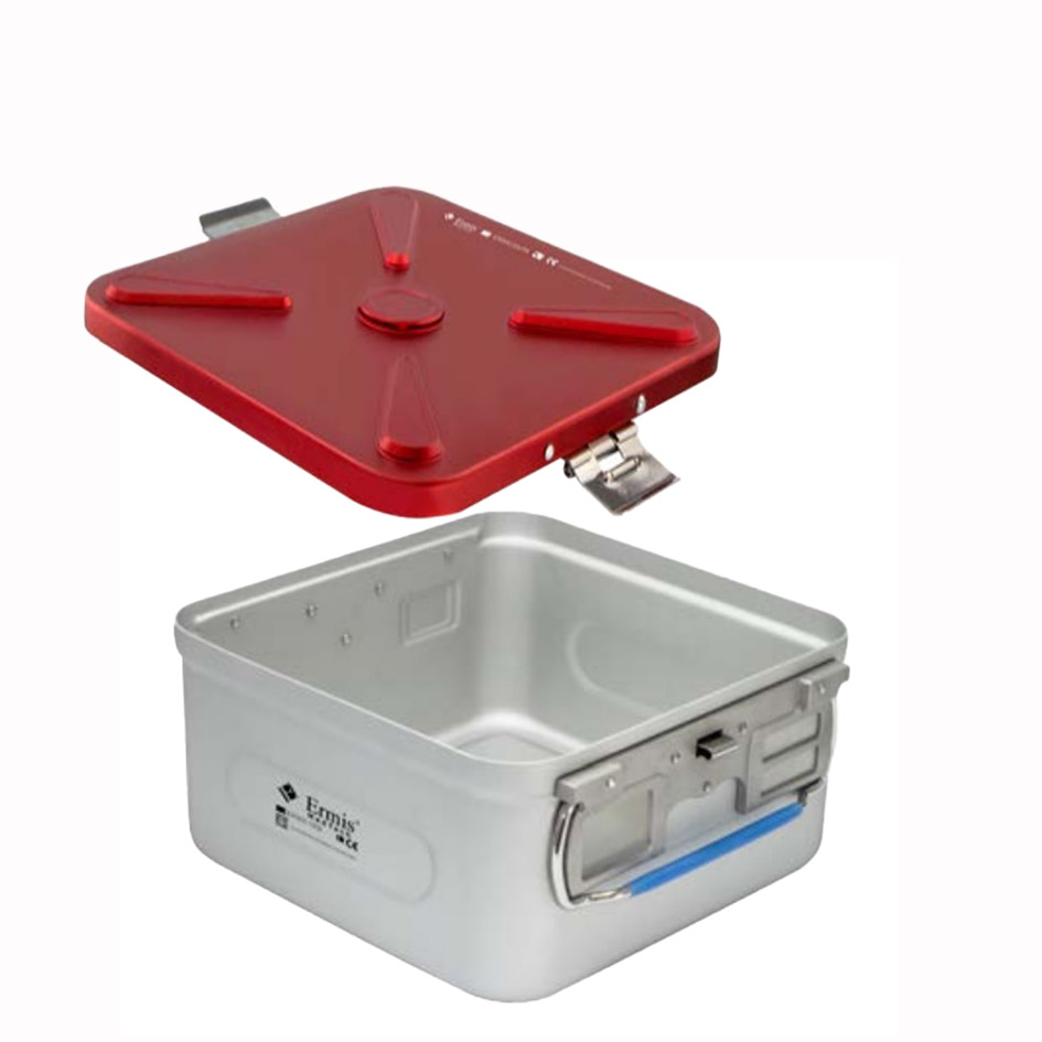 Sterilisationscontainer TUT Premium med lock 297x273x96 mm
