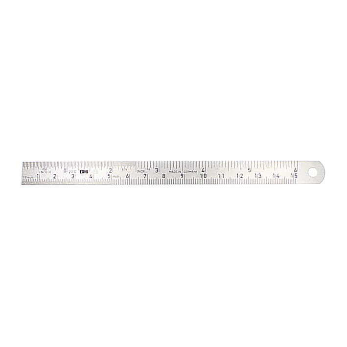 Kirurglinjal rostfritt stål bredd 13mm 15cm - Bild 2